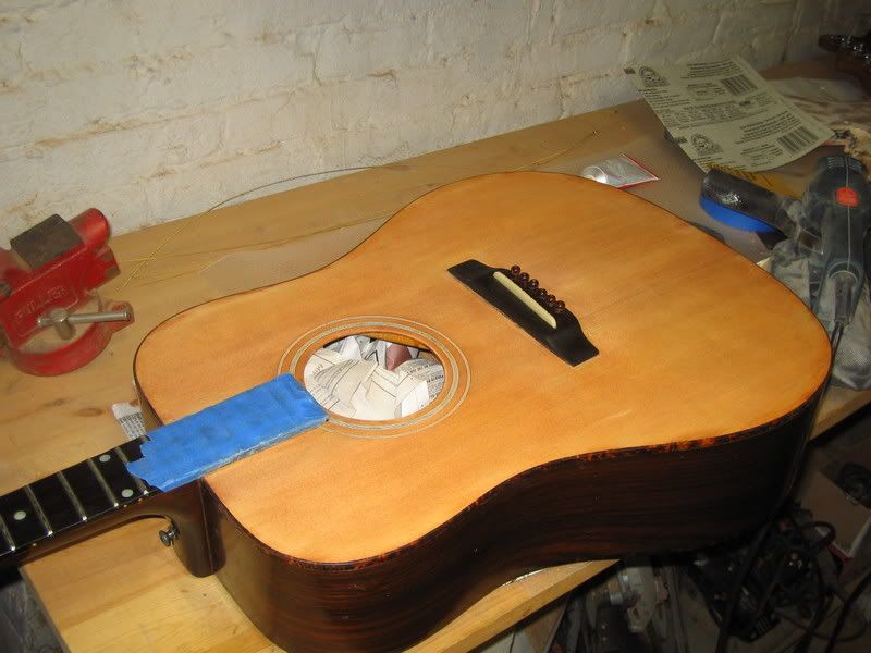 1965 Gibson Heritage Acoustic top refin « Vintage Guitar Repair